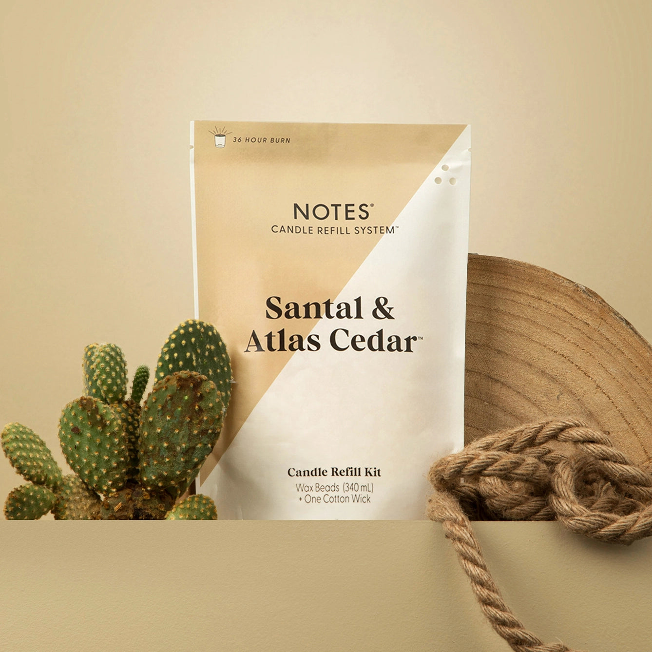 Santal & Atlas Cedar | Candle Refill