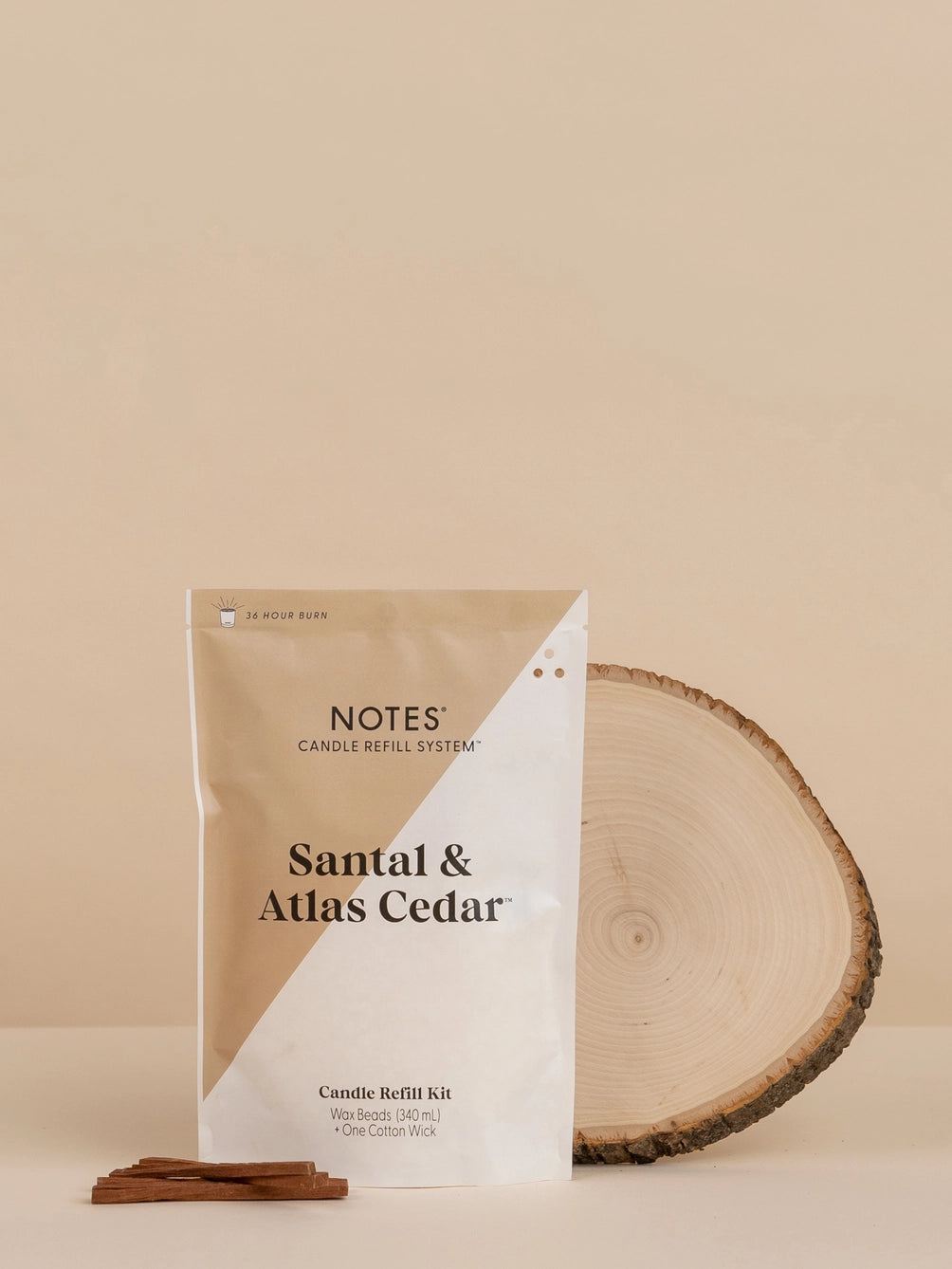Santal & Atlas Cedar | Candle Refill