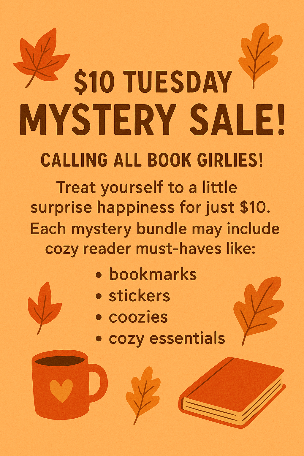 $10 Tuesday | Book Girlie Essentials