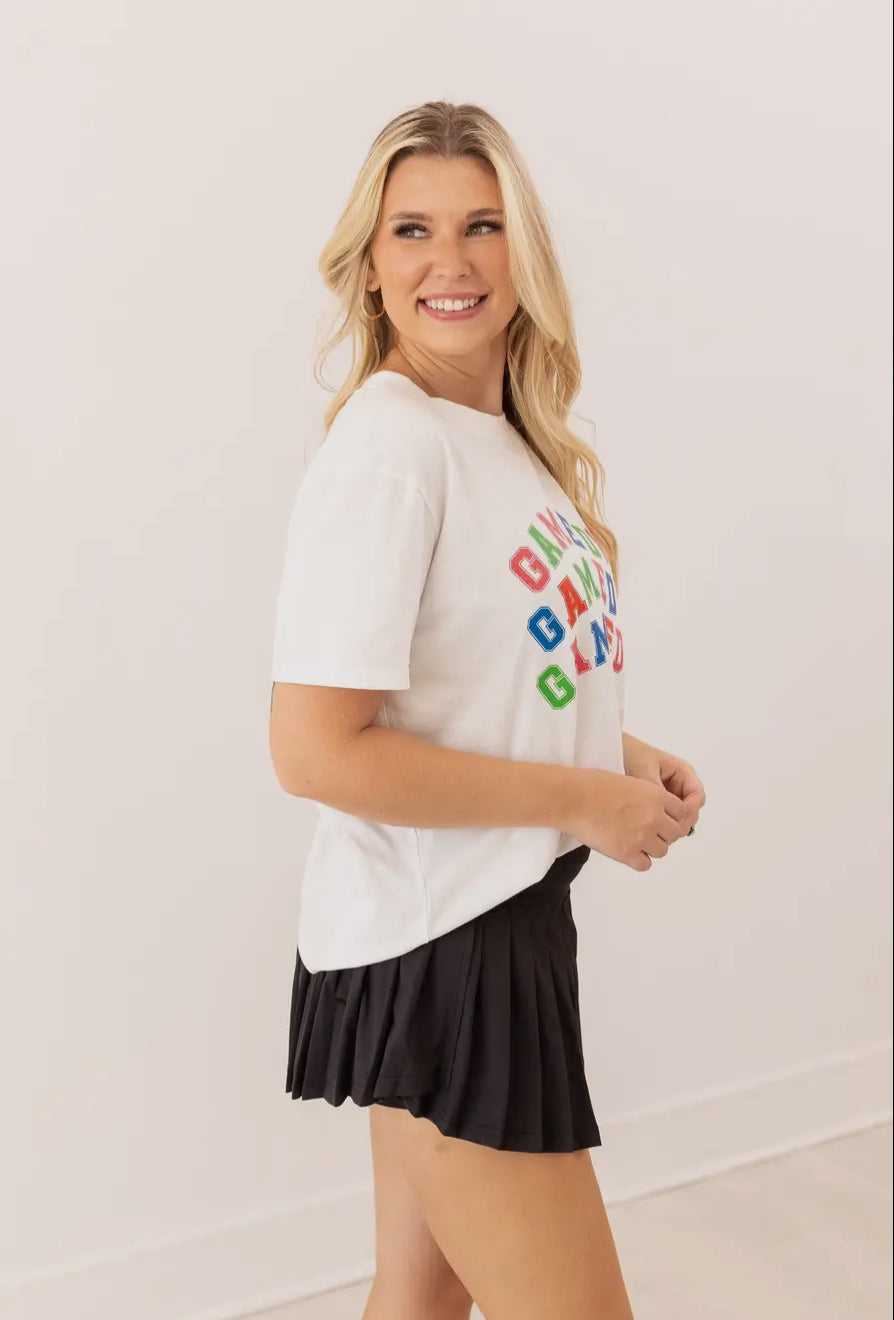 Game Day True Fit White Tee