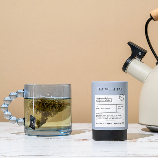 Bedtime Bliss Herbal Sleep Tea Mini Tube Gift (5 Tea Bags)