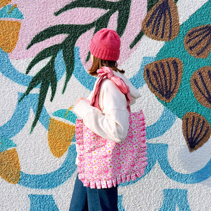 Bow Tote Bag - Pink