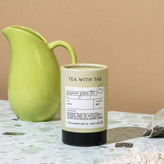 Jasmine Green Tea Mini Tube Gift (5 Tea Bags)