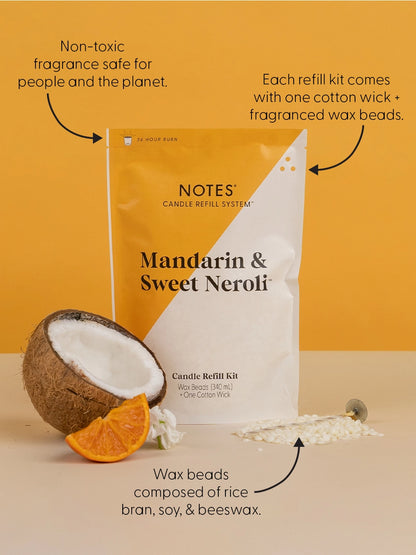 Mandarin & Sweet Neroli | Candle Refill