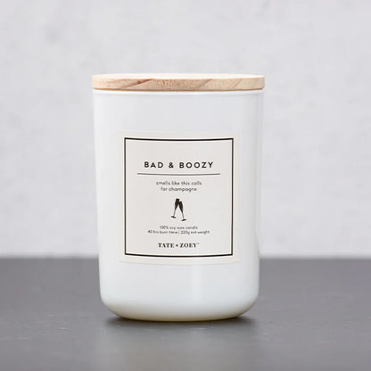 Bad & Boozy Candle | Champagne Scent