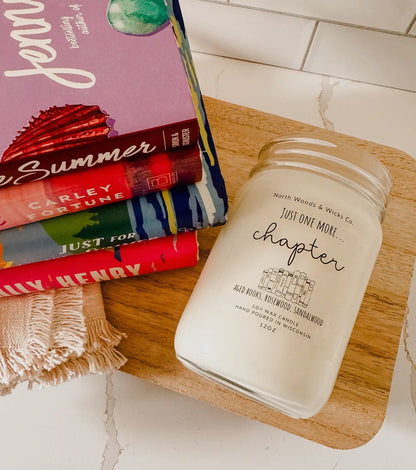 Just One More Chapter Candle