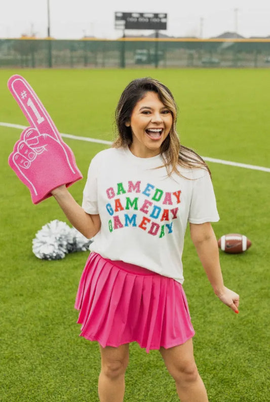 Game Day True Fit White Tee