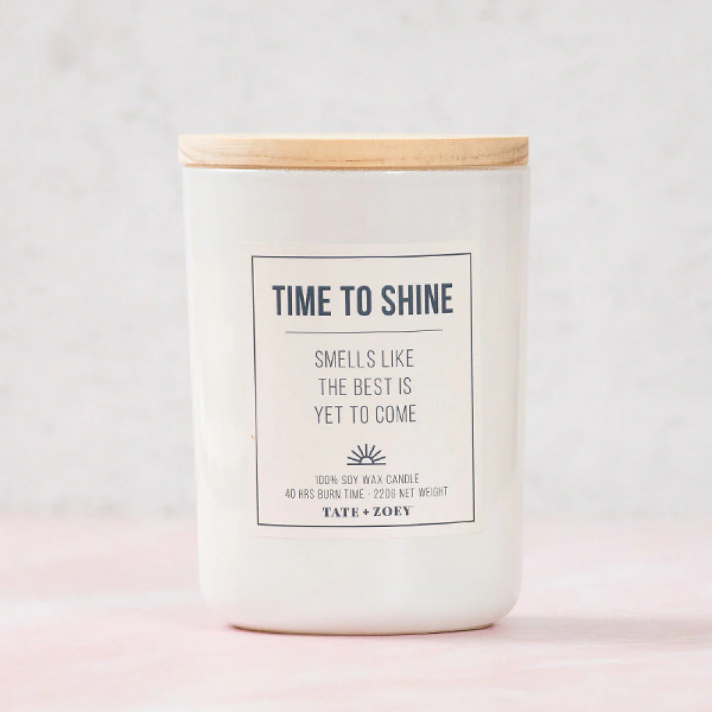 Time To Shine Candle | Ocean Scent