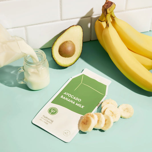 Avocado Banana Milk Face Mask