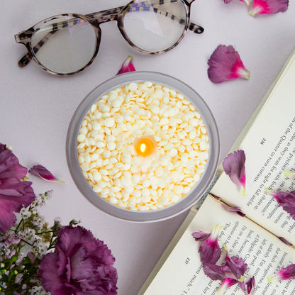 Violet & White Iris | Candle Refill